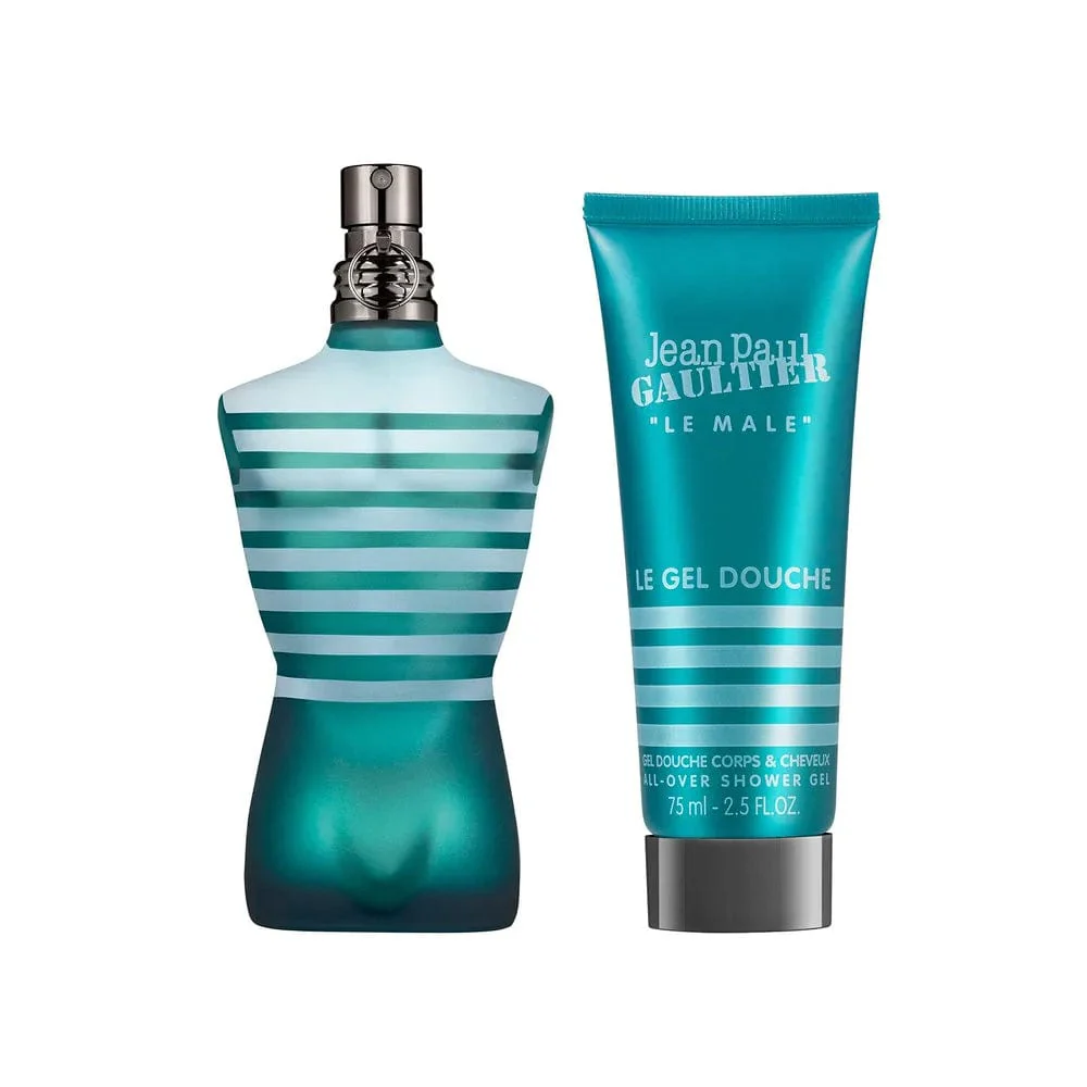 Set Jean Paul Gaultier Le Male EDT 75 ML + Gel de Ducha 75 ML - Image 2