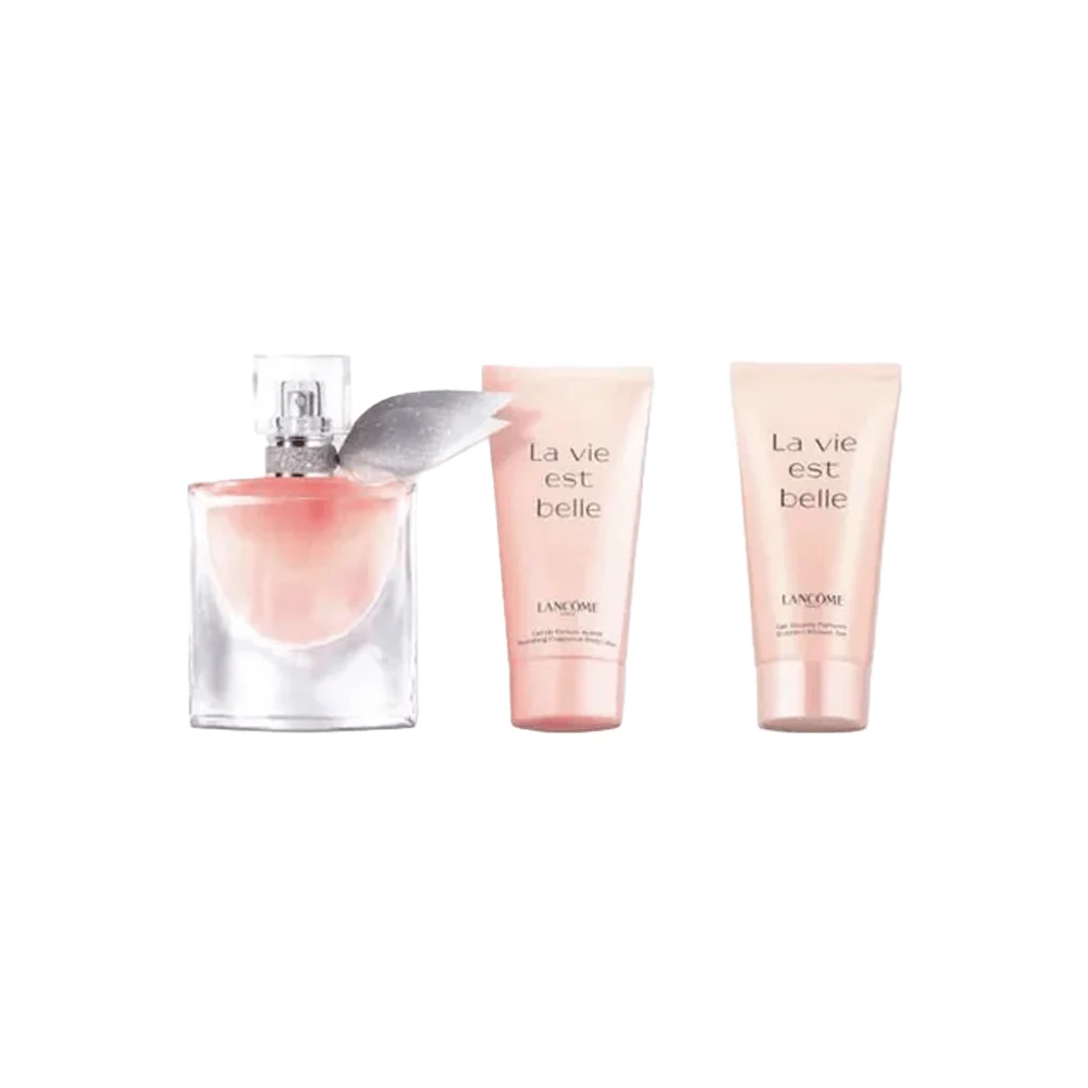 Lancome La Vie Est Belle Set 30 Ml + Gel De Ducha 50 Ml+ Body Lotion 50 Ml EDP (M) - Image 2