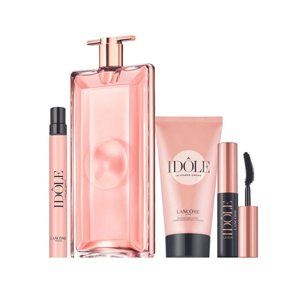 Lancome Set Idole EDP 100 ML+ Mini10 ML+Crema Corporal 50 ML+Mascara Volumen 2.5 ML (M) - Image 2
