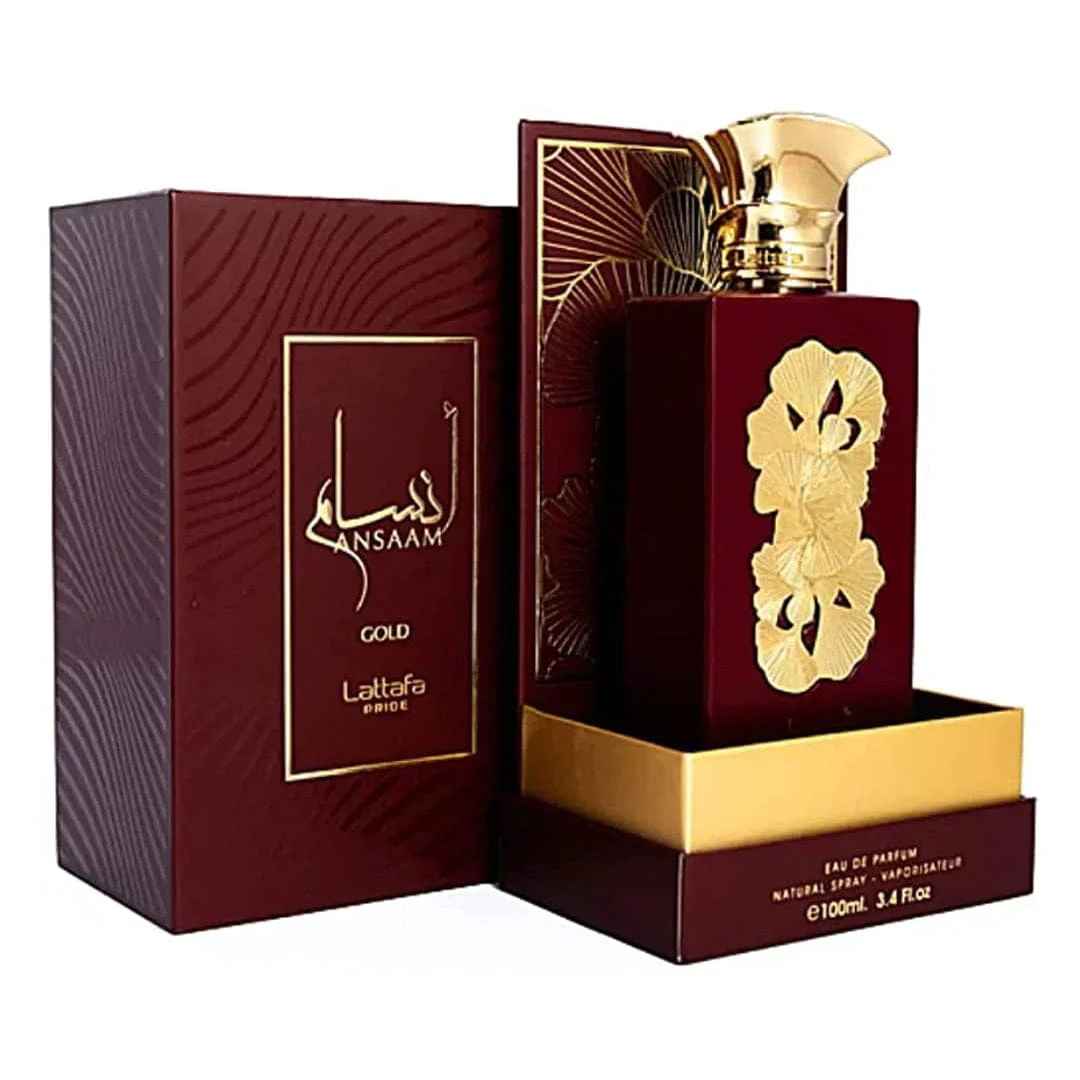 Lattafa Pride Ansaam Gold Unisex EDP 100 ML (U) - Image 2
