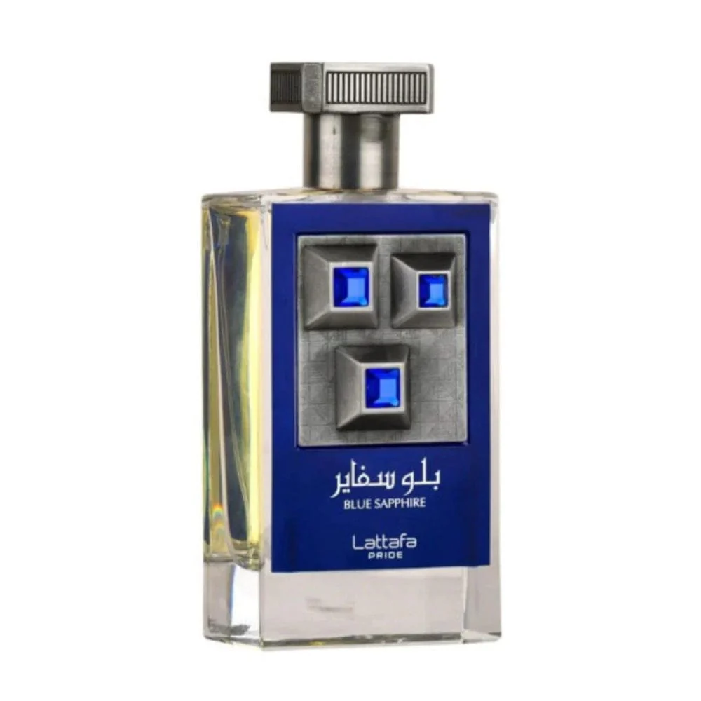 Lattafa Pride Blue Sapphire Unisex EDP 100 ML (U) - Image 3