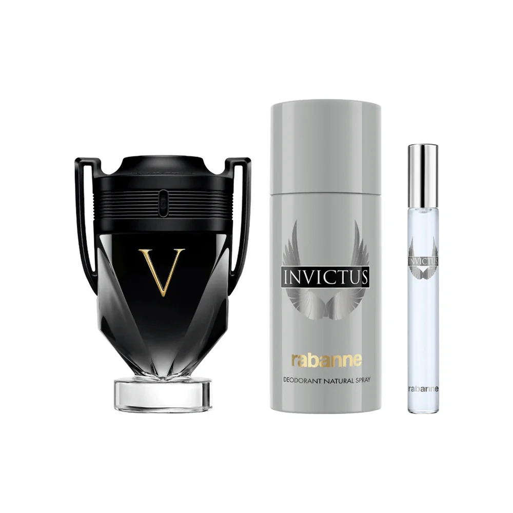 Paco Rabanne Set Invictus Victory Edp Extreme 100 Ml+ Deo 150 Ml + 10 Ml (H) Ed. 2025 - Image 2