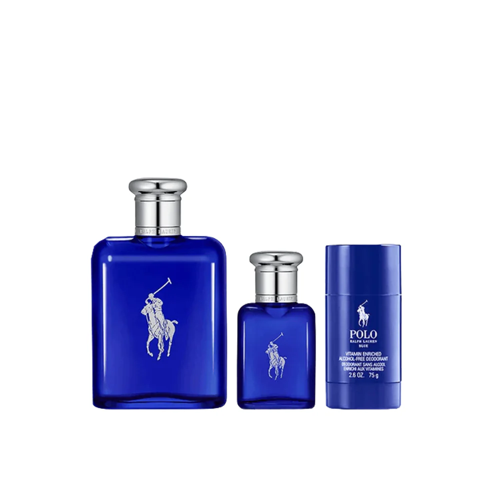 Ralph Lauren Polo Blue Set 40 Ml + 125 Ml +75 Ml Deo EDT (H) - Image 2